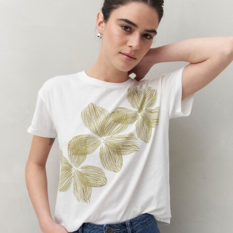 REMERA COLIRA Blanco