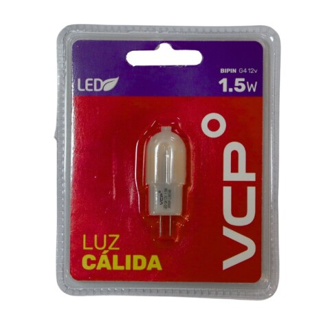 LAMPARA LED BIPIN 1,5W  12V  G4 NO DIMMERIZABLE LAMPARA LED BIPIN 1,5W  12V  G4 NO DIMMERIZABLE