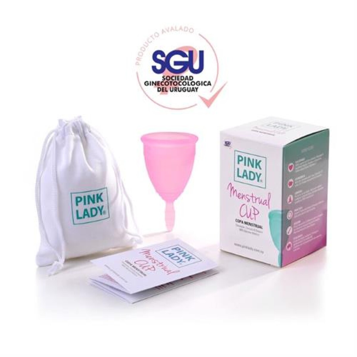 Pink Lady Copa Menstrual Rosa Talle S 