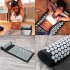 Colchoneta Mat + Almohada Acupuntura Masajeador Relajación Color Variante Negro