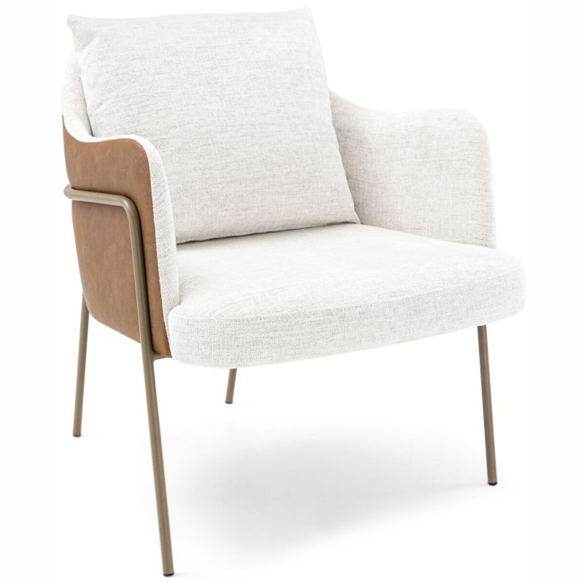 Butaca 3815 Tapizada en Tela - Crudo 