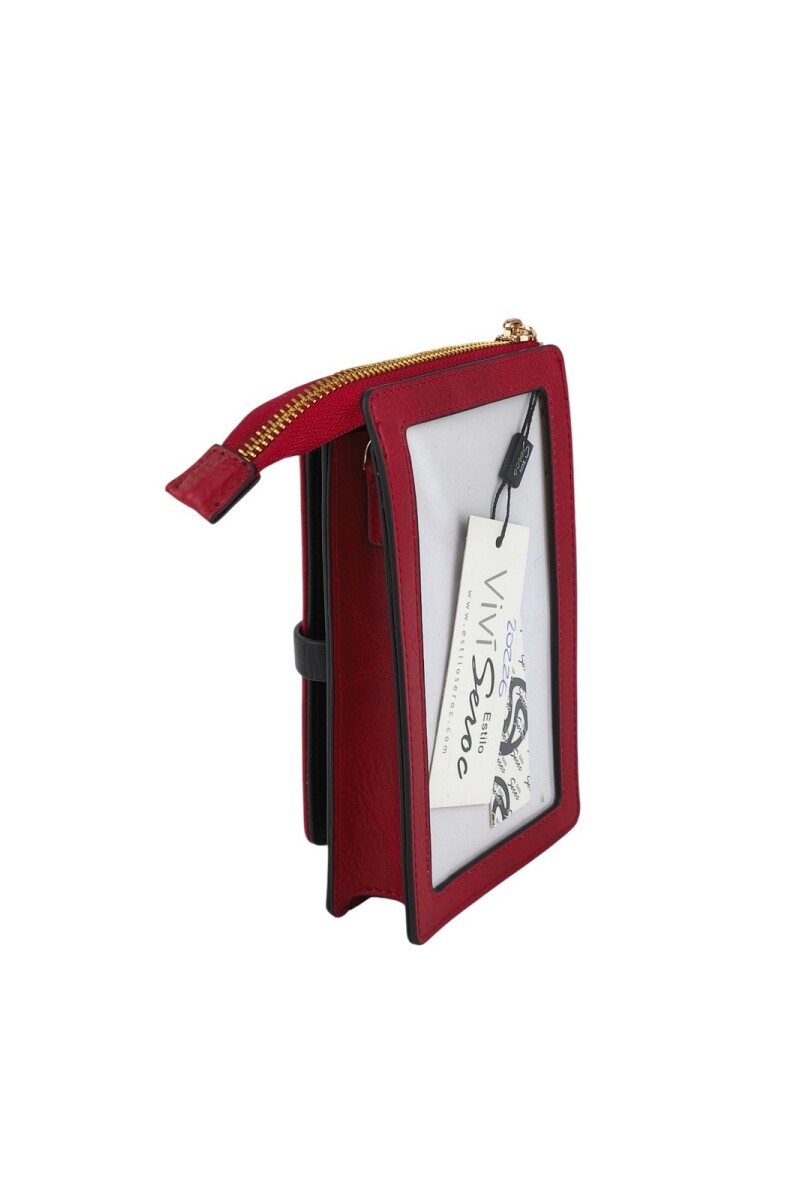 Porta celular Rojo