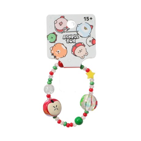 Pulsera navideña infantil diseño 1