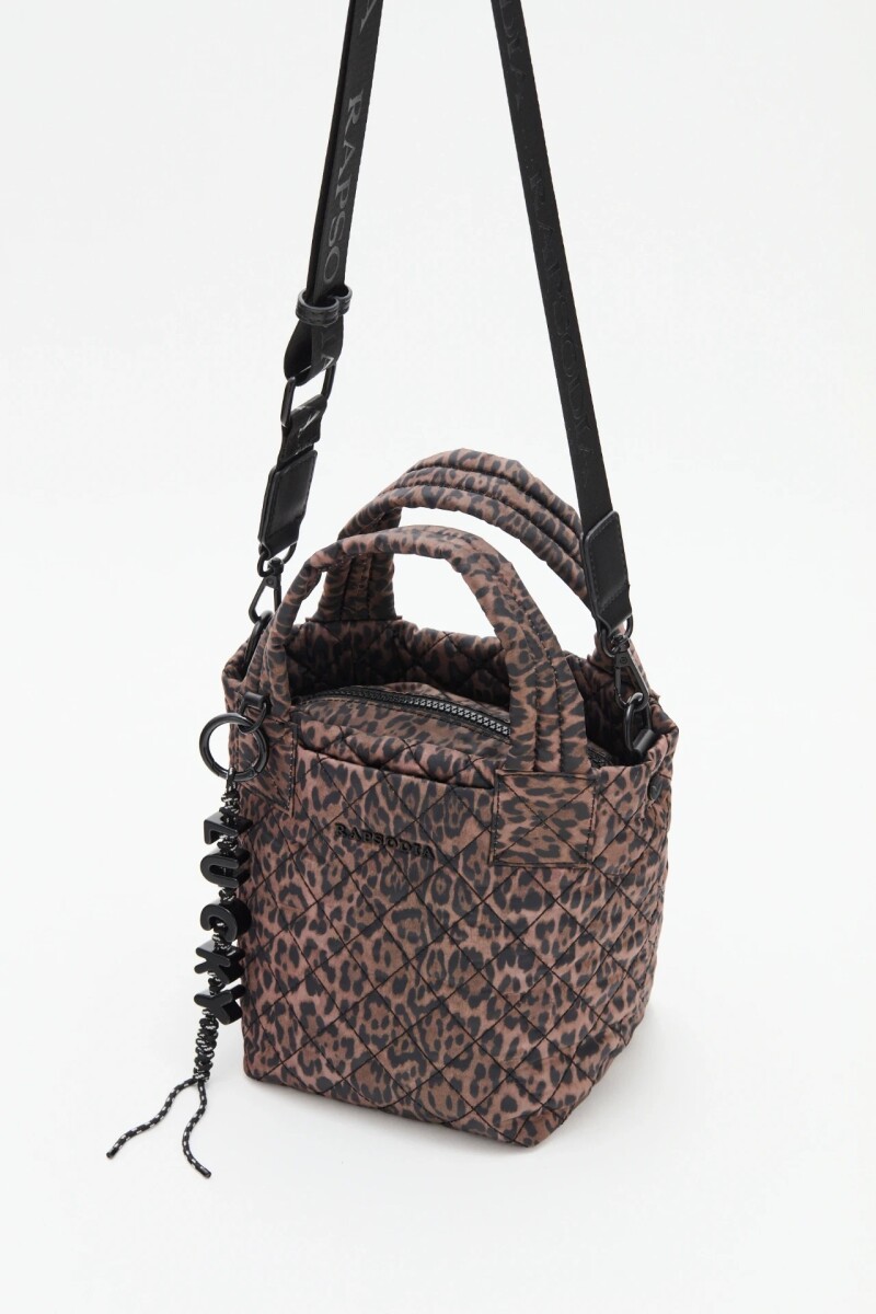 CARTERA TOTE MINI ANIMAL Marron