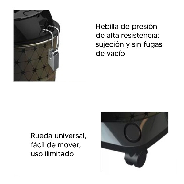Aspiradora Industrial Boma Bm-801a 3200w 25 L ASPIRADORA BIDON BOMA BM-801A AZUL