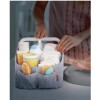 Organizador de pañales con luz skip hop Caddy gris