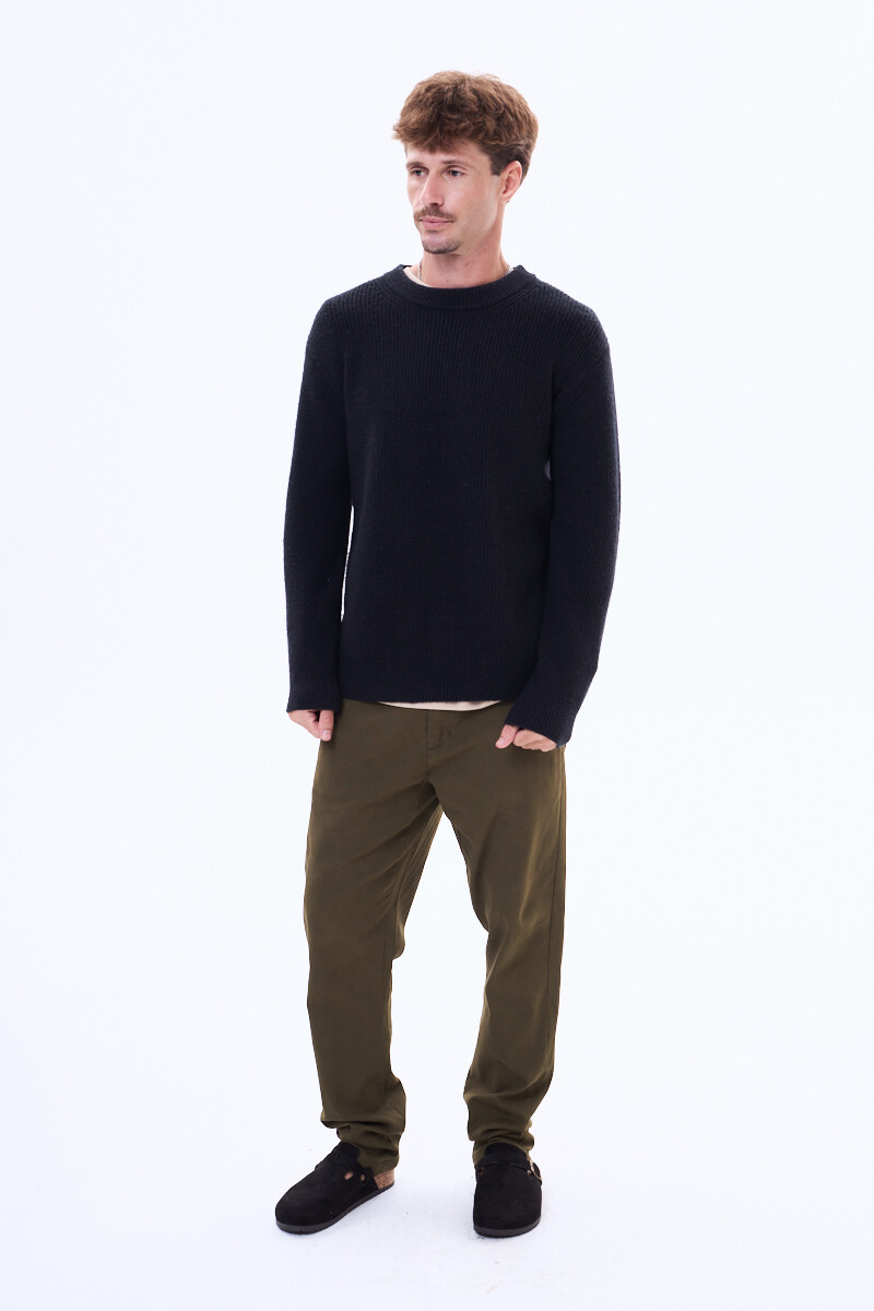 Pantalon de gabardina Rivera Verde