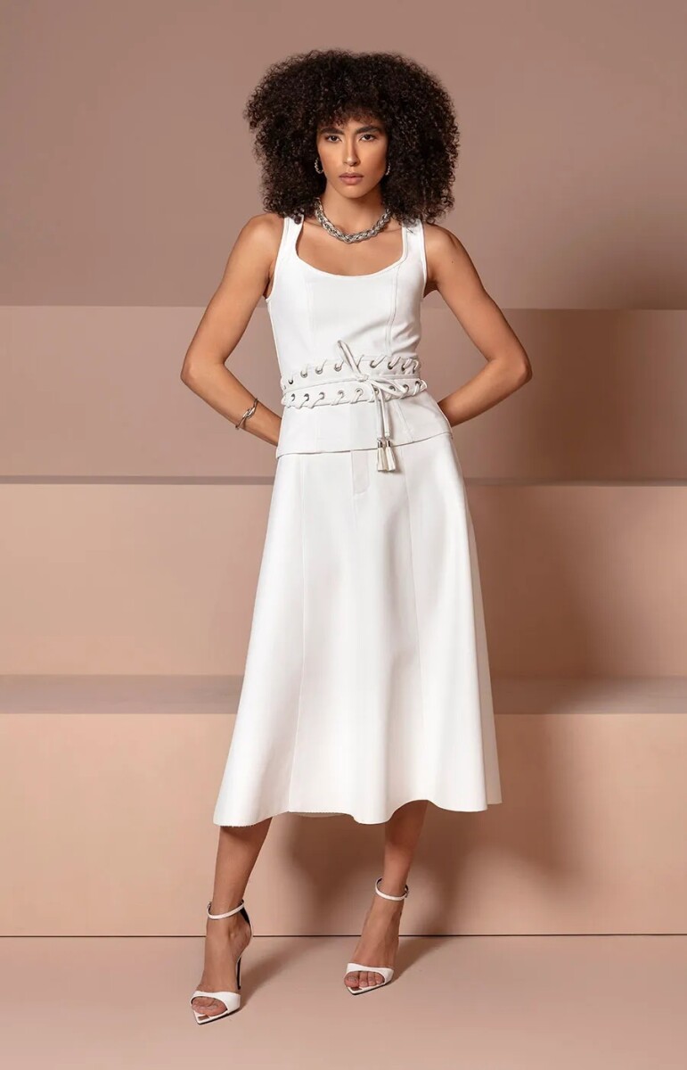 Falda Alexia - Off White 