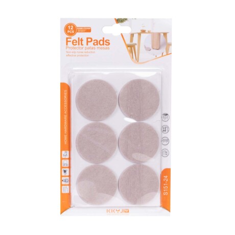 SET FIELTRO CIRCULAR GOMA-EVA GRIS S151-24