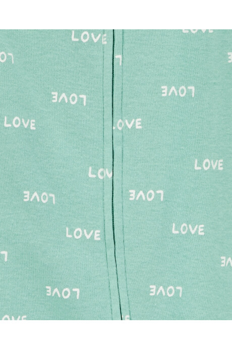 Pack dos pijamas una pieza de algodón, con pie, estampados Sin color