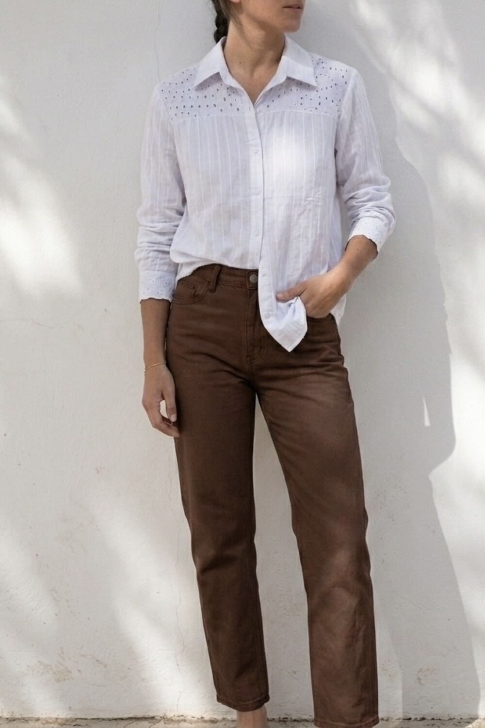 Camisa Belmont Blanco