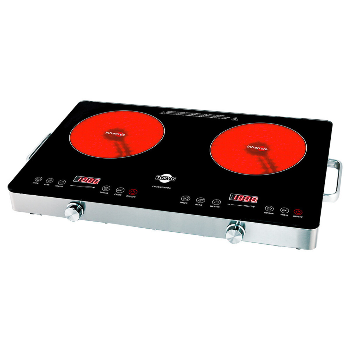 Placa dual vitro infrarroja Tokyo 