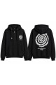 CAMPERA CANGURO C/FELPA SOUTH BEACH 9166 Negro