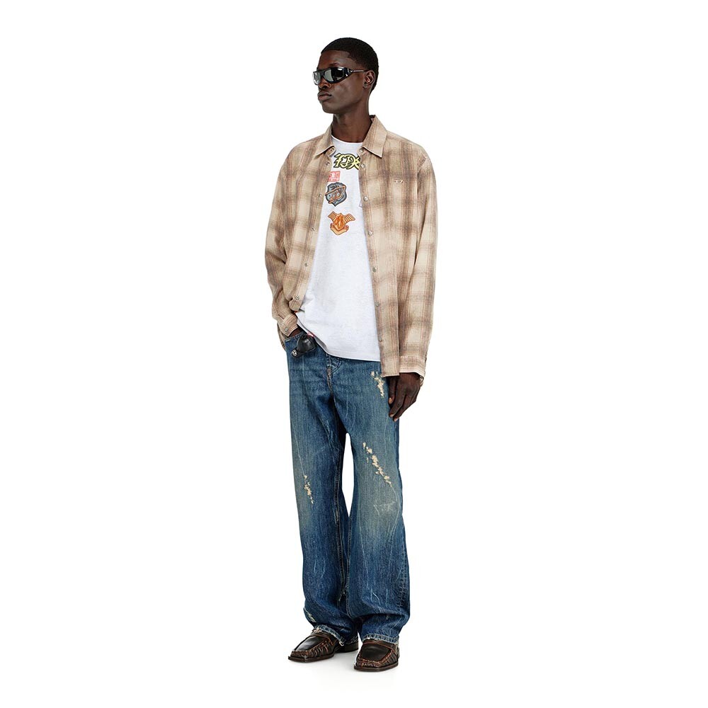 Camiseta Para Hombre T-Boxt-Aa6 Blanco