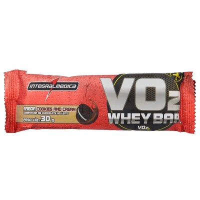 V02 Protein Bar Coockies & Cream 30 Grs. V02 Protein Bar Coockies & Cream 30 Grs.