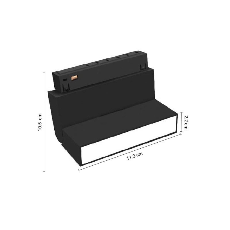 DOWNLIGHT LINEAL AJUSTABLE MAGNETICO 6W Downlight Lineal Ajustable Magnetico 6W