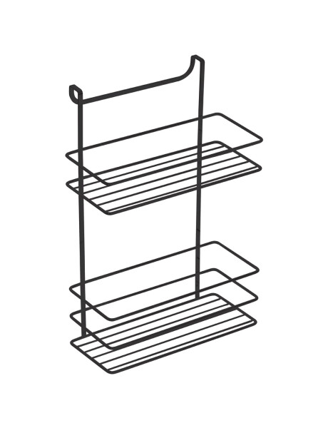 ORGANIZADOR DOBLE BAJO MESADA 24x11x30CM CROM. NGO ORGANIZADOR DOBLE BAJO MESADA 24x11x30CM CROM. NGO