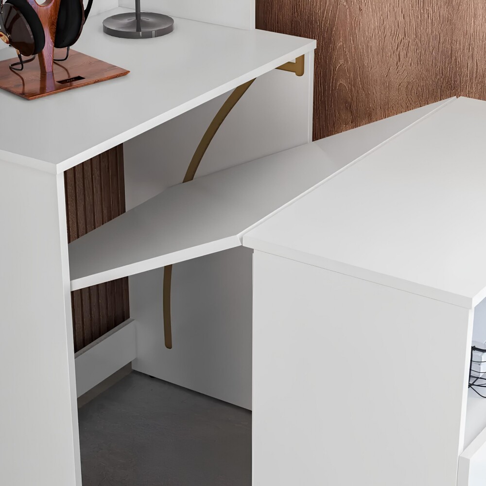 Escritorio Repisa Multifunción Duo Blanco