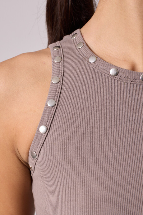 TOP SELENE DIXIE Taupe