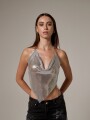 Tops Caresh Plateado