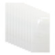 Set x10 placas autoadhesivas 30cm x 60cm x 2.2mm BLANCO