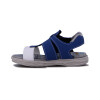 Molekinho Sandalia Casual 2 Tiras C/ Velcro Azul-blanco