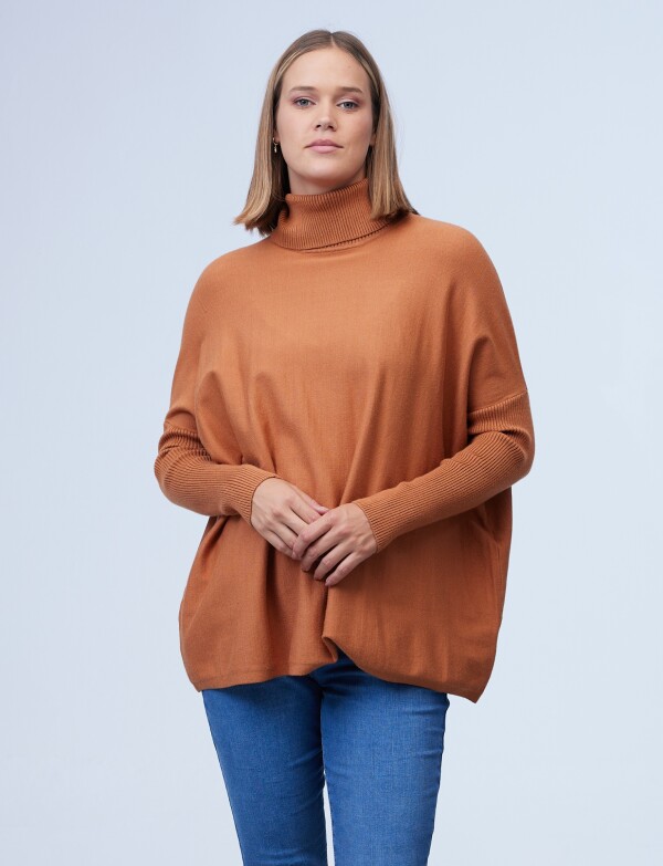 Polera Oversize TOSTADO