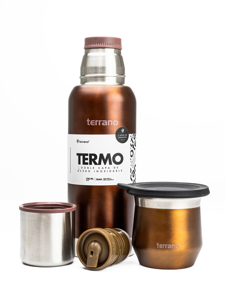 Kit 750ML Slim + Mate Flap - Copper 