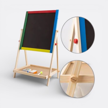 Pizarra Con Pie Doble Pizarra Con Pie Doble