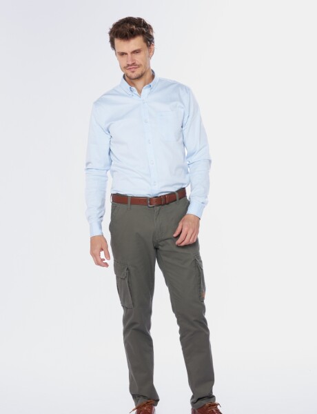 PANTALON CARGO Verde