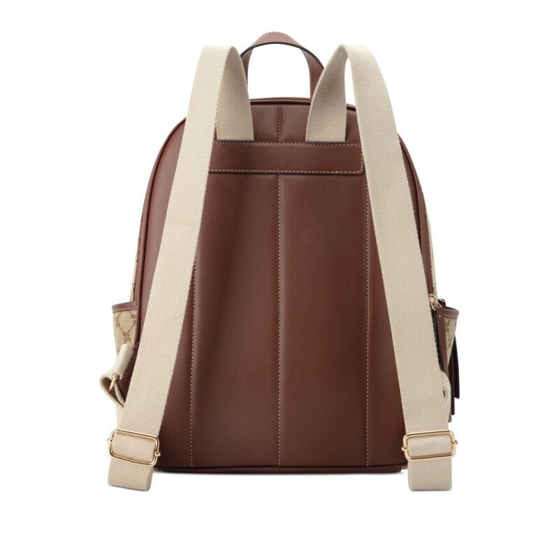 Backpacks Maelys Tech Mocha Logo/mahogany