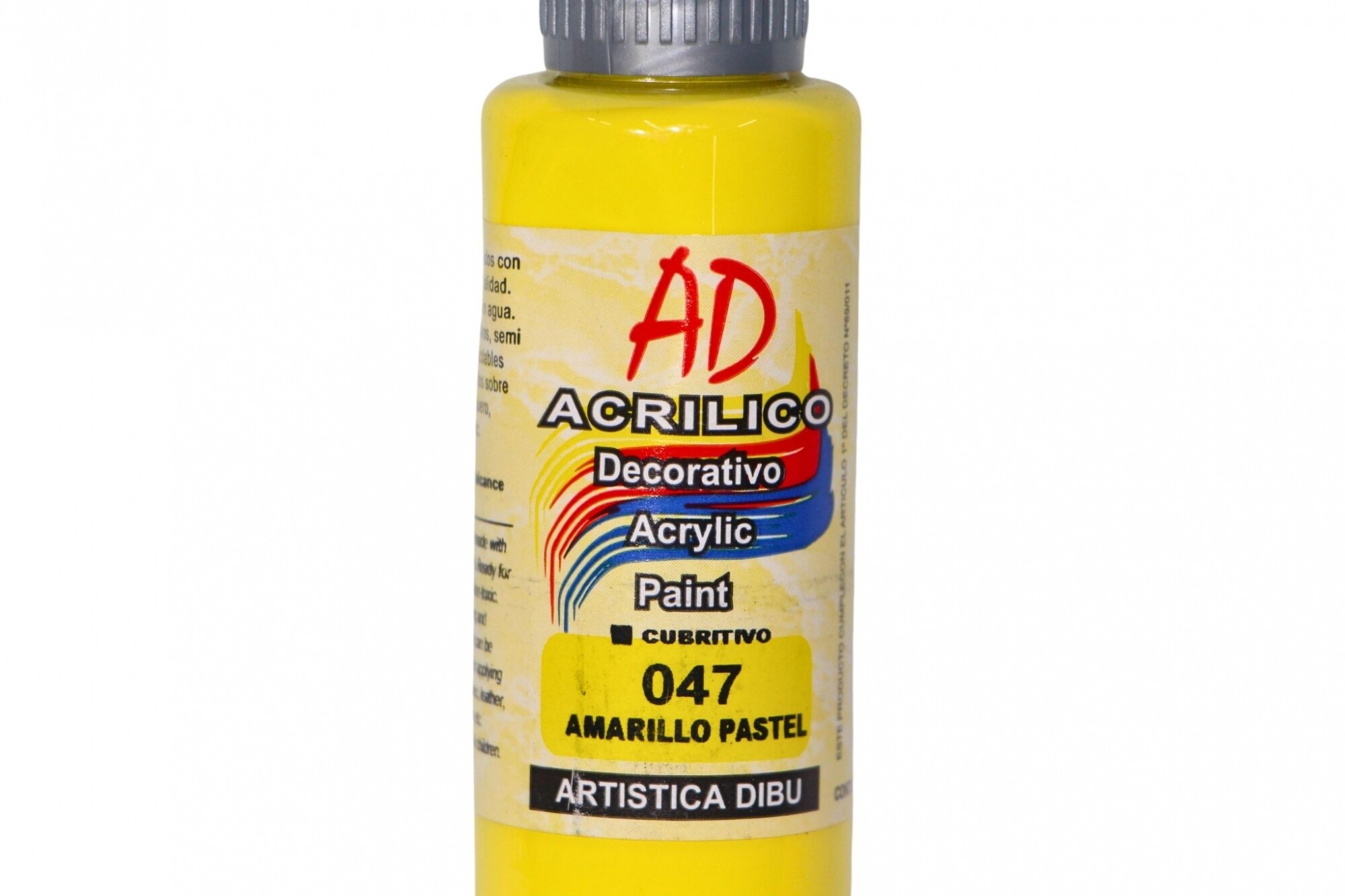 PINTURA ACRILICA ARTISTICA DIBU 60 ML. DIFERENTES COLORES - COLOR ...