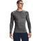 UA HG Armour Comp LS-WHT GRY-090