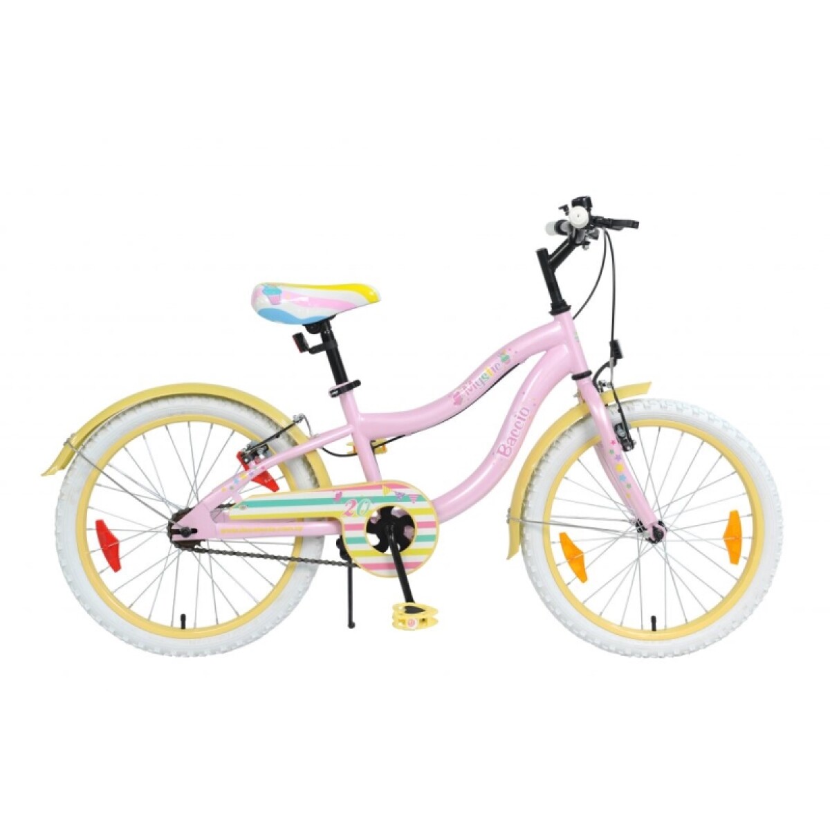 Bicicleta Baccio R.20 Niña Mystic (std) - Rosa/beige 