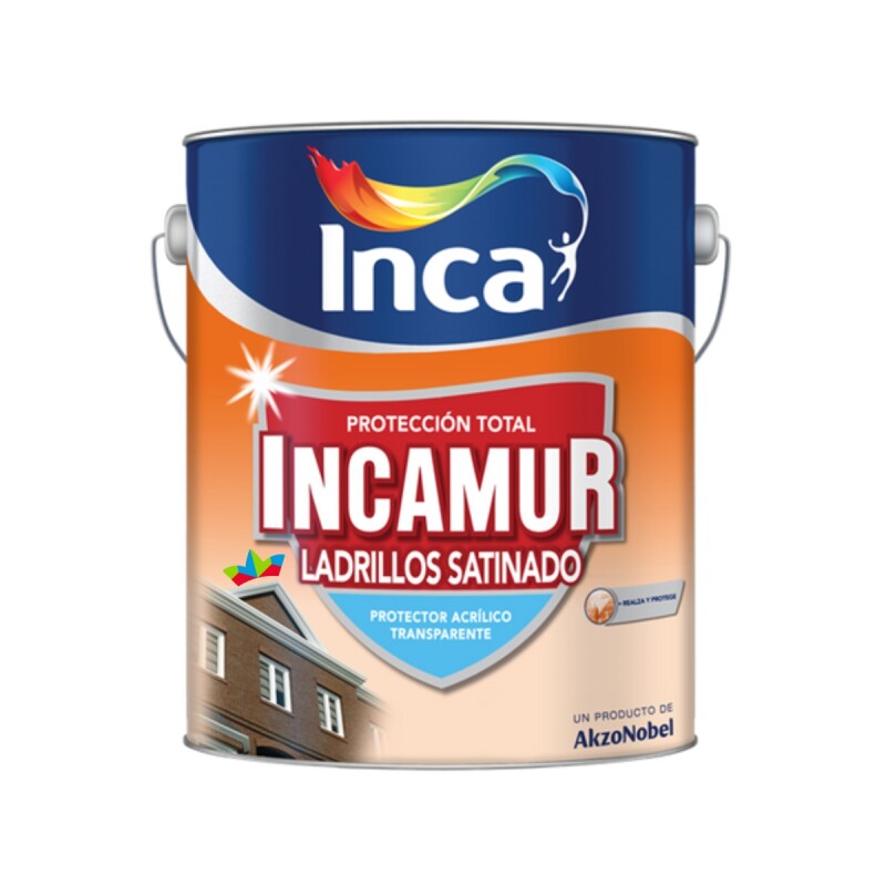 INCAMUR LADRILLO SATINADO - 4 LT INCAMUR LADRILLO SATINADO - 4 LT