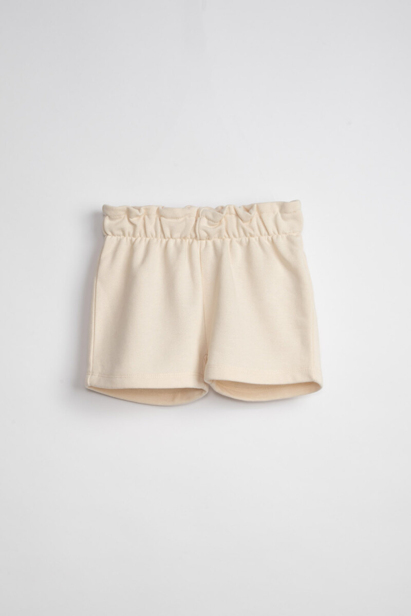 Short deportivo estampado - Crudo 