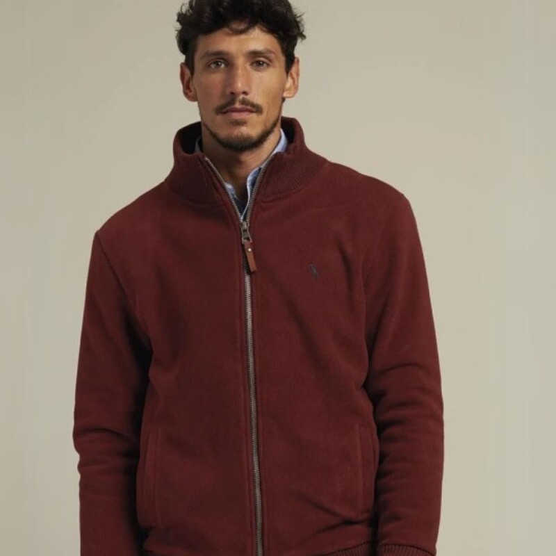 Campera Tejida Polanco Ladrillo