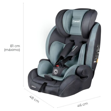 Butaca y Booster para auto Carestino Berlin de 9 a 36kg Verde