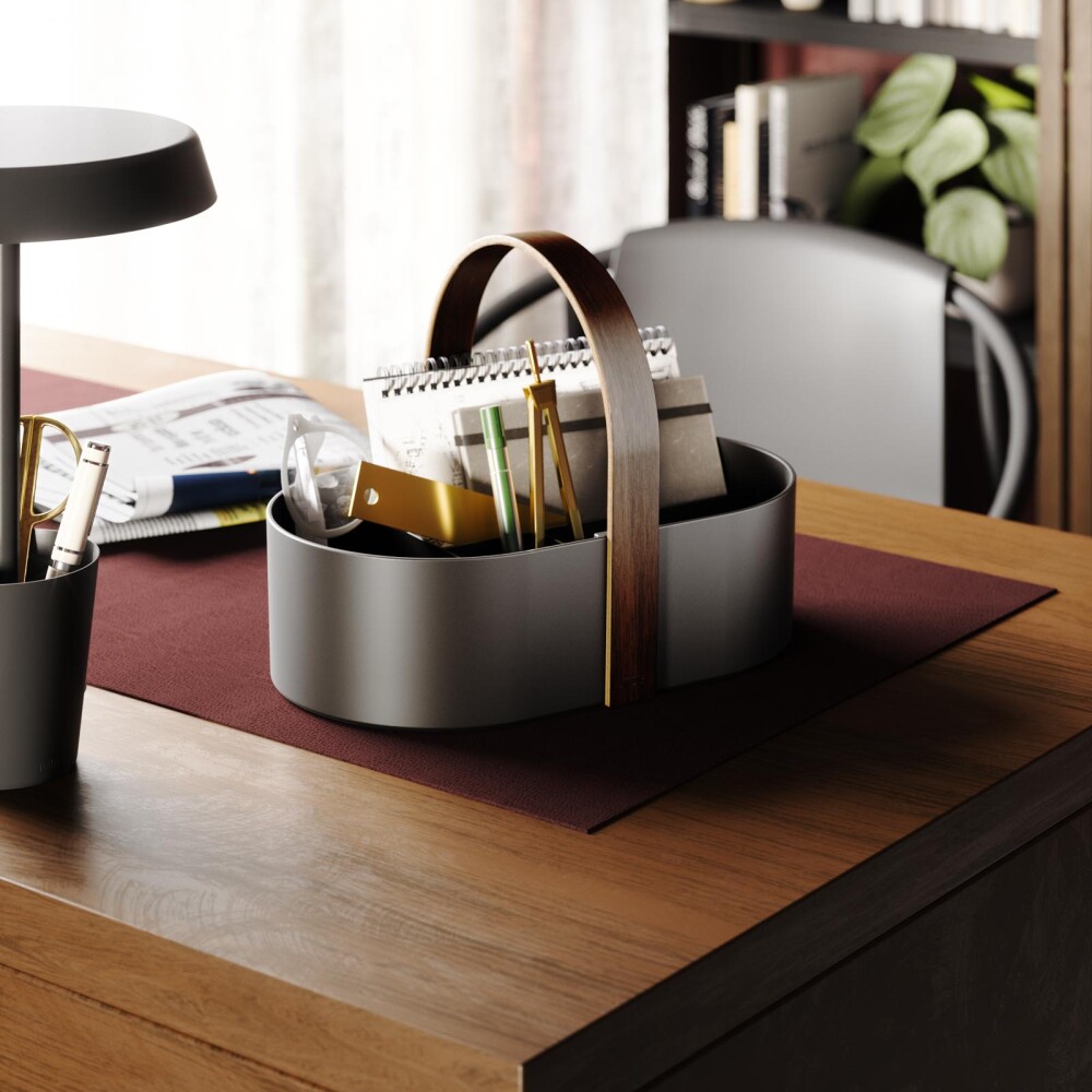 ORGANIZADOR PLASTICO-RECICLADO NEGRO BELLWOOD