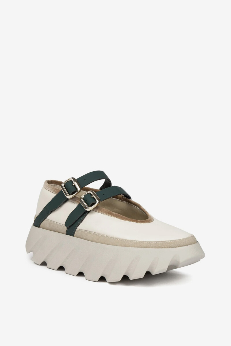 ZAPATO TURA BALLET Crema