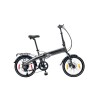 Bicicleta Eléctrica E-CLIPPER - Rodado 20 - S-PRO Negro