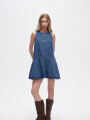 Vestido Suama Azul Medio