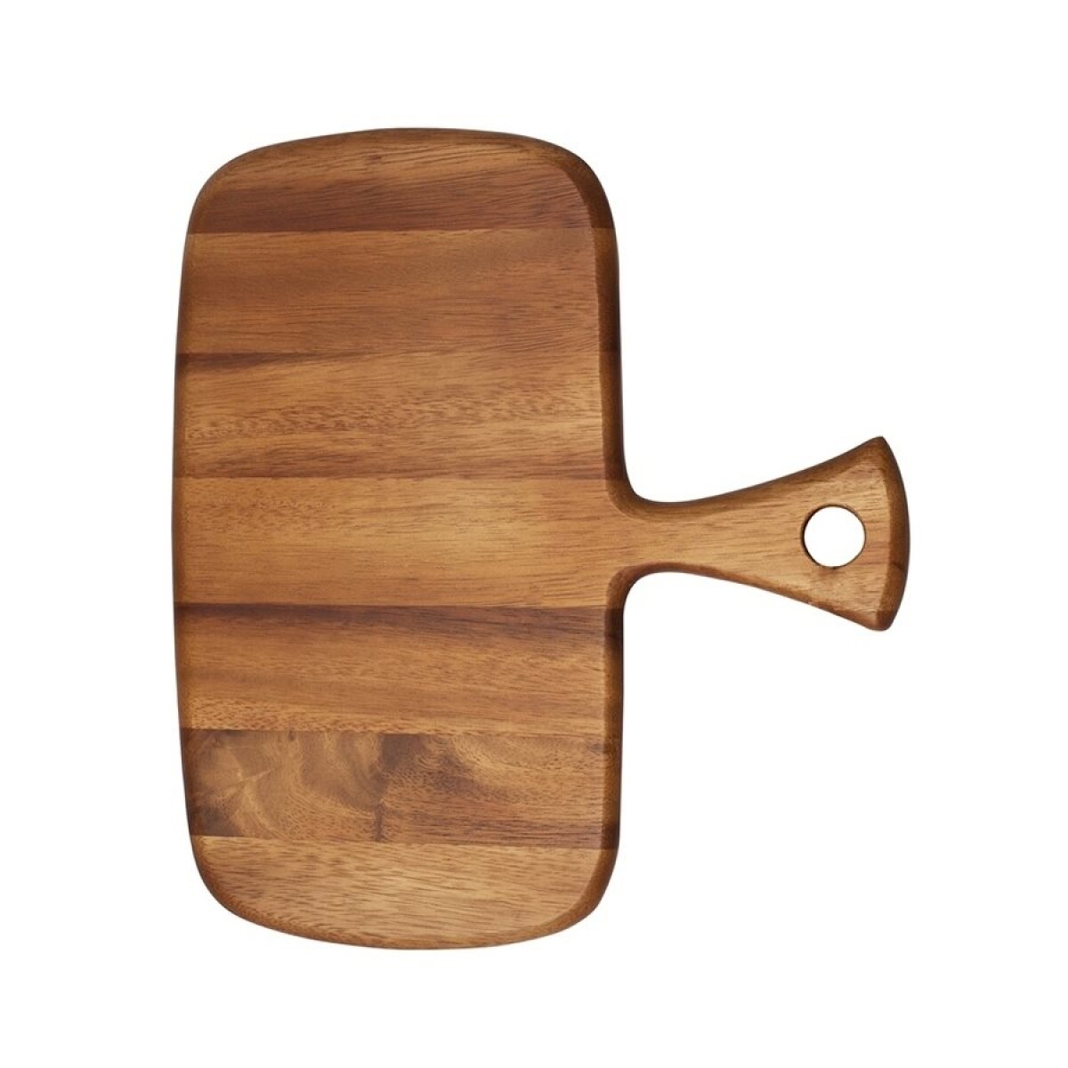 TABLA RECT C/MANGO Y BORDE CURVO MADERA 32X28X1.5CM 