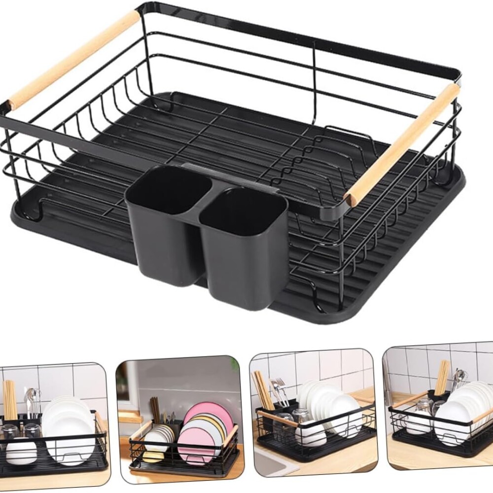 Escurridor Para Platos De Metal Con Asa Escurridor Para Platos De Metal Con Asa