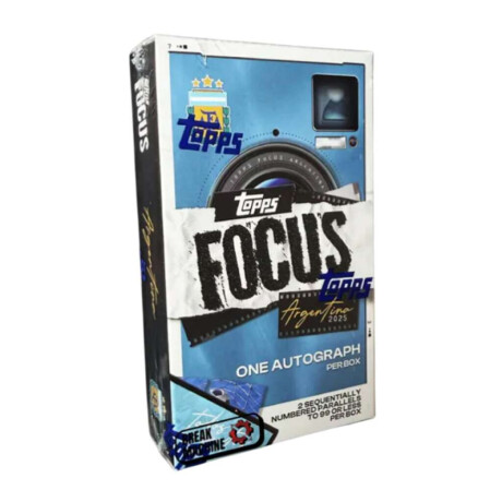 Tarjetas Topps Argentina Focus 2025 Contiene 15 tarjetas