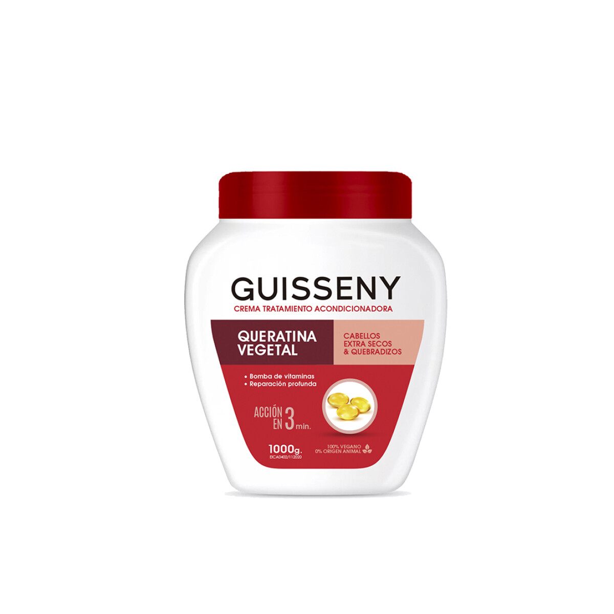 Guisseny Trat. Queratina Vegetal X 1000g 