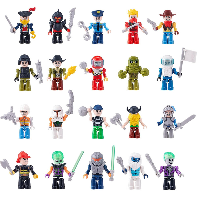 Zuru MAX Build More - Figuras pequeñas, 15 Figuras Zuru MAX Build More - Figuras pequeñas, 15 Figuras