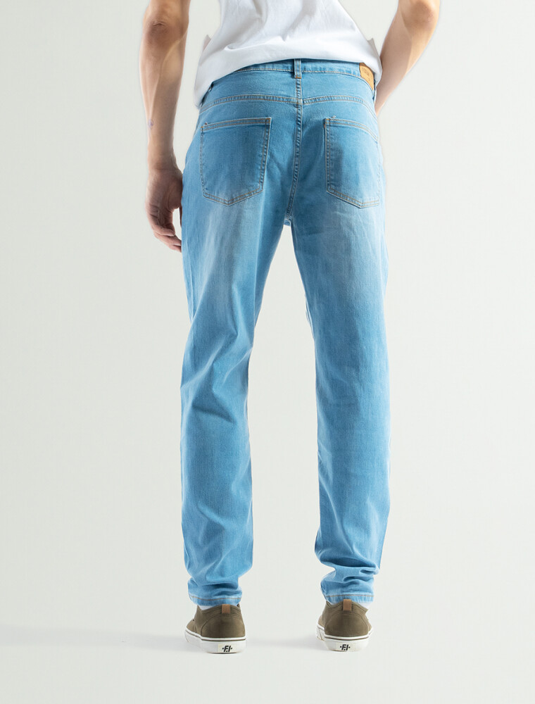 Jean Forum Slim Fit Largo 32 Azul Medio