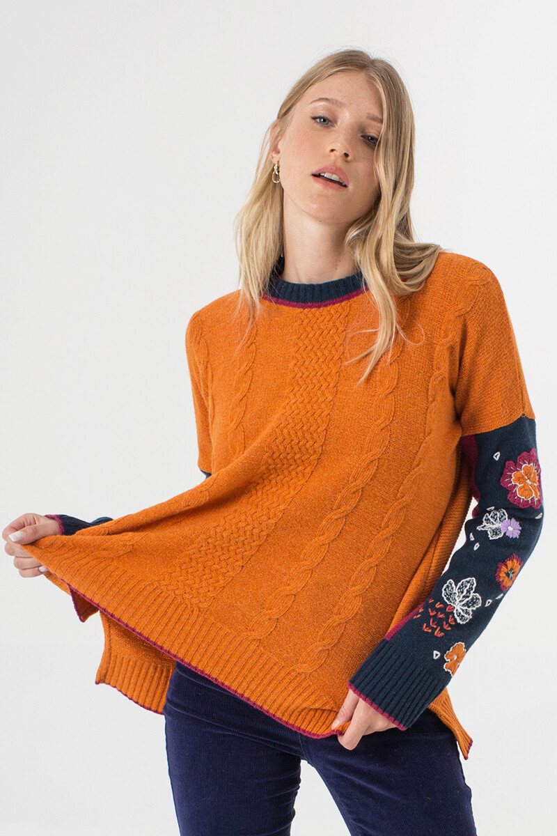 Sweater Camelia Naranja