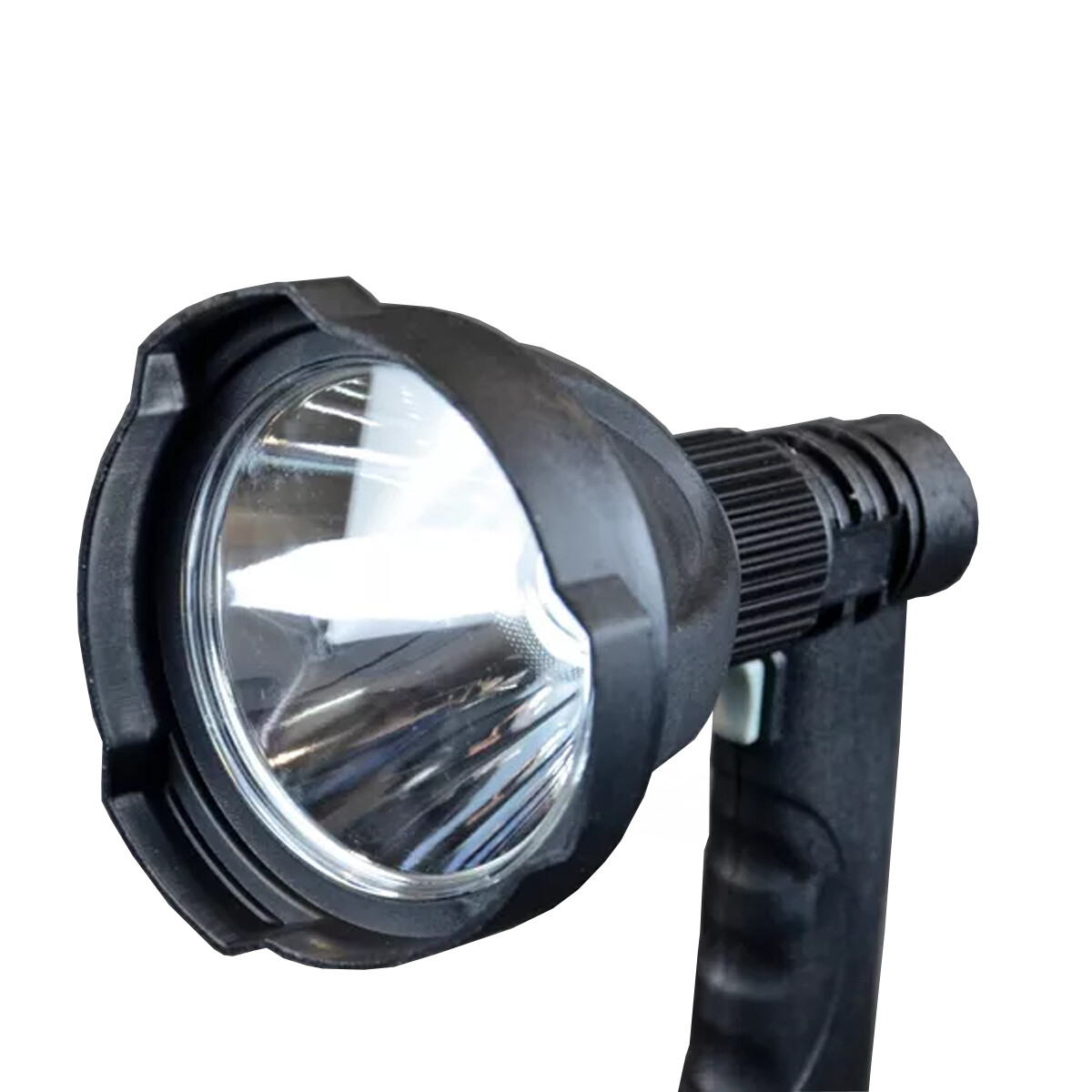 Foco de mano led 10 w tipo mulita recargable - NEGRO 